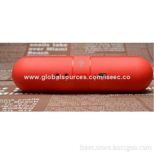 Pill Bluetooth Speaker with Bluetooth